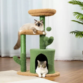 Cactus Cat Tree Tower: Festive Scratching Post Guide