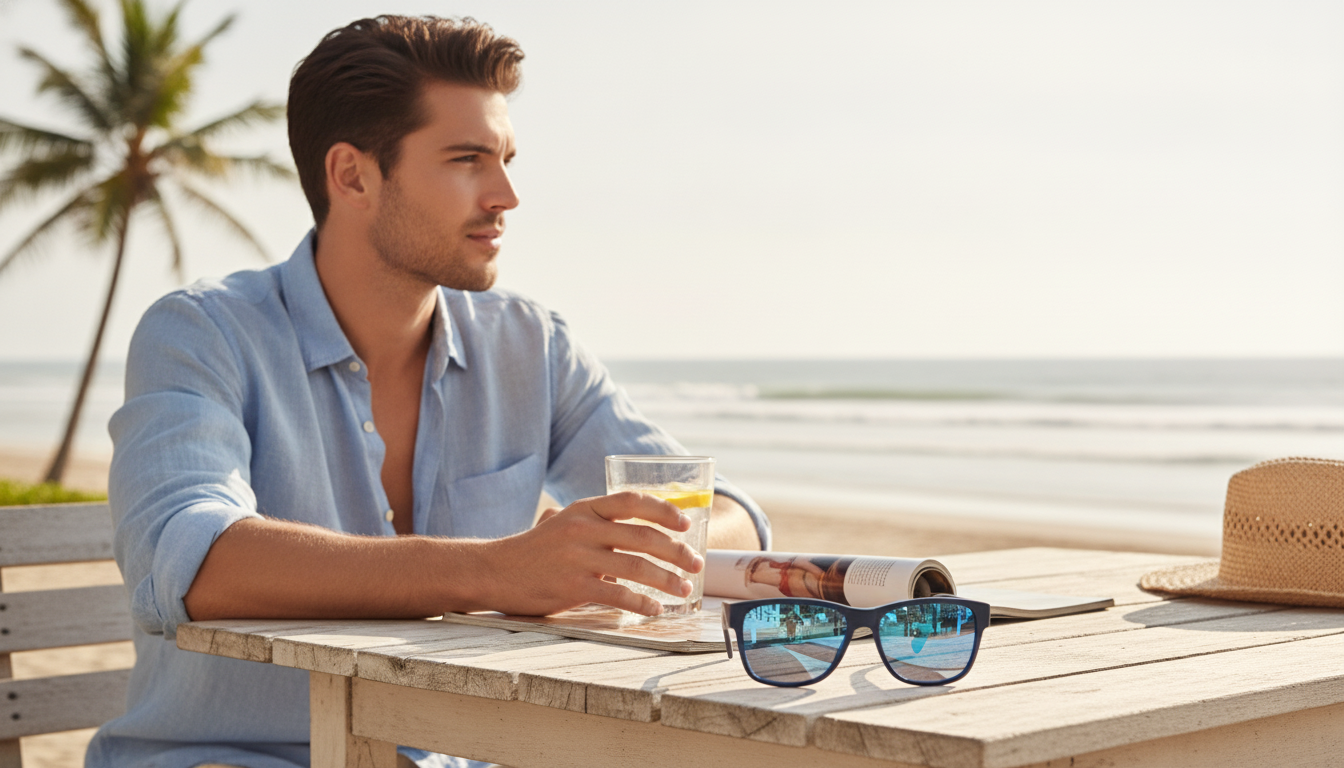 Fila Men’s Square Blue Mirror Sunglasses: Fit & UV Tips