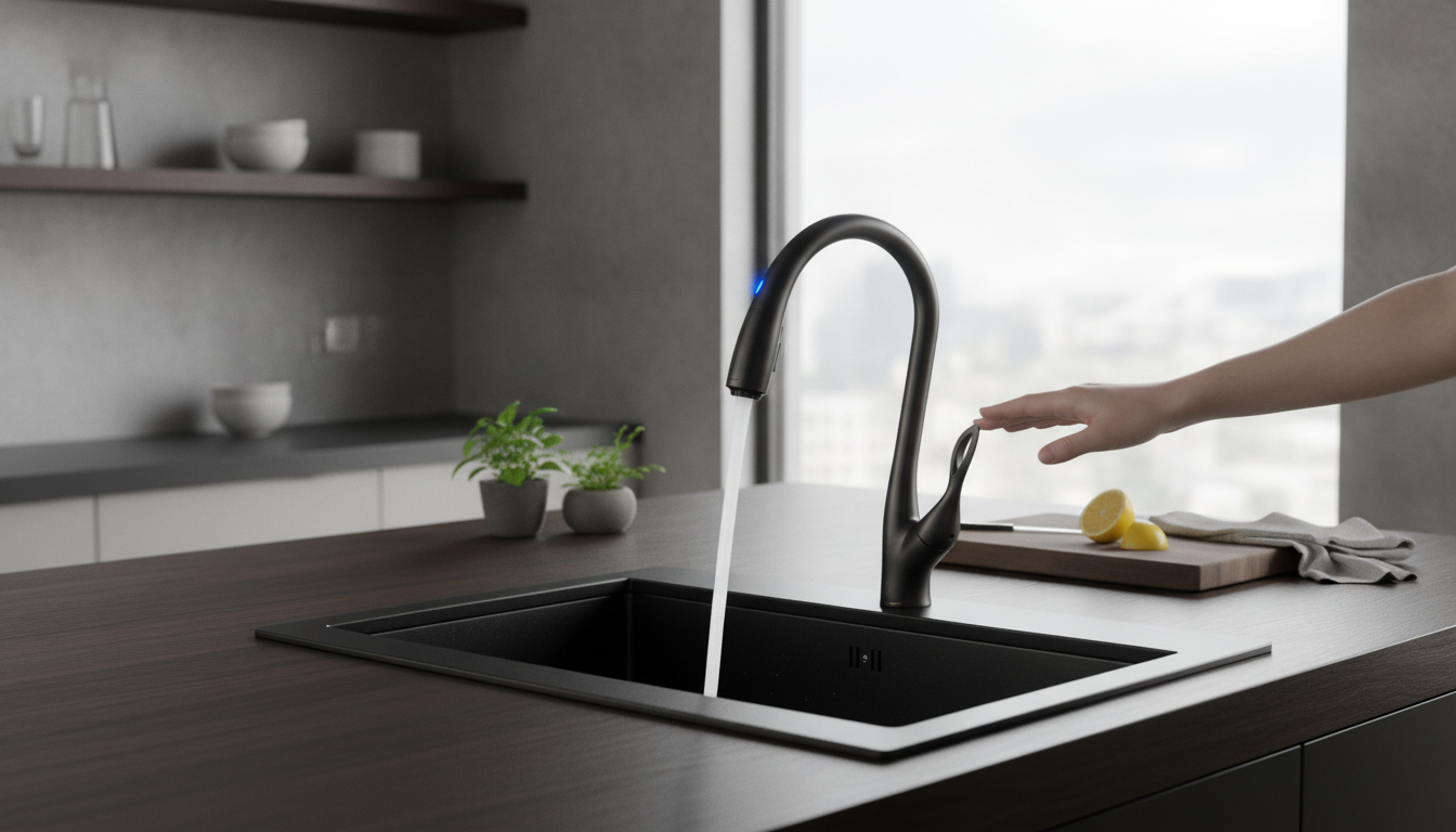 Gun Gray Brass Touch Pull-Out Faucet: What to Check