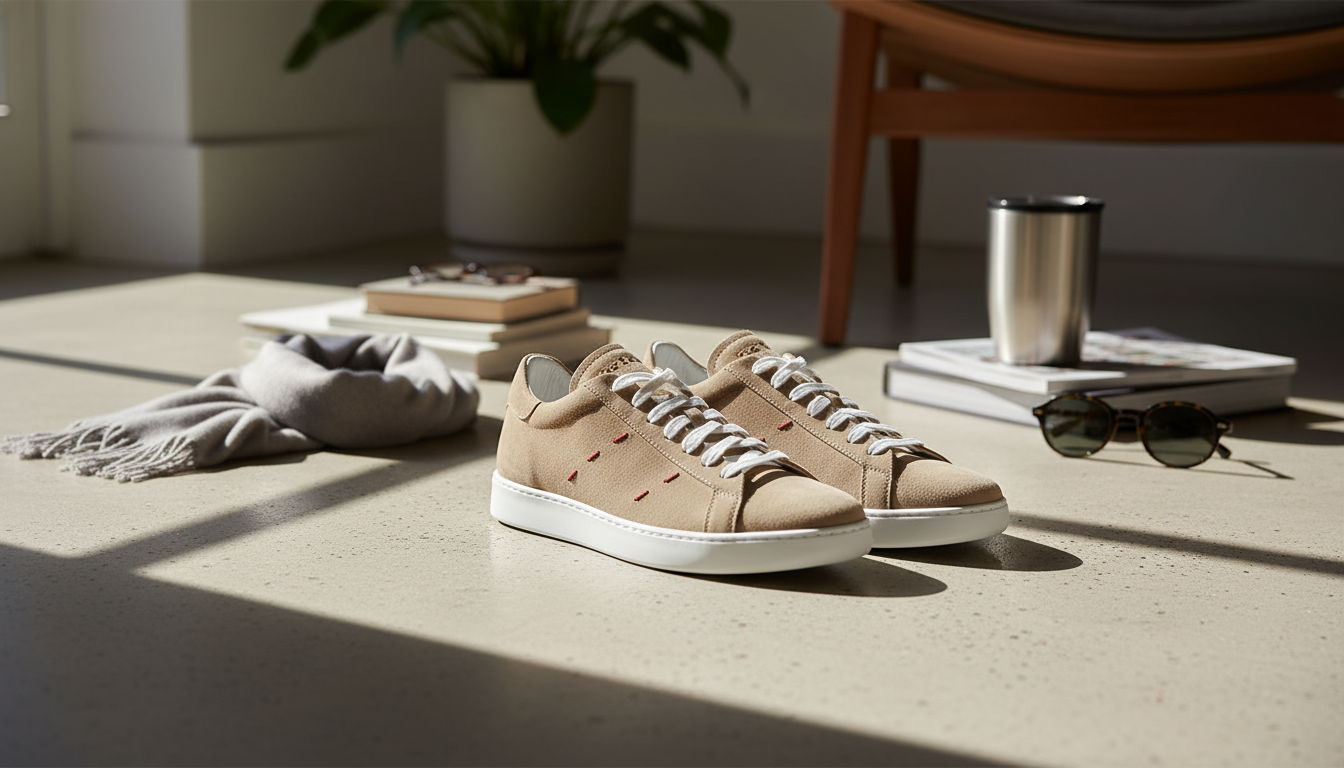 Kiton Suede Leather Sneakers: Quiet Luxury, Modern Edge