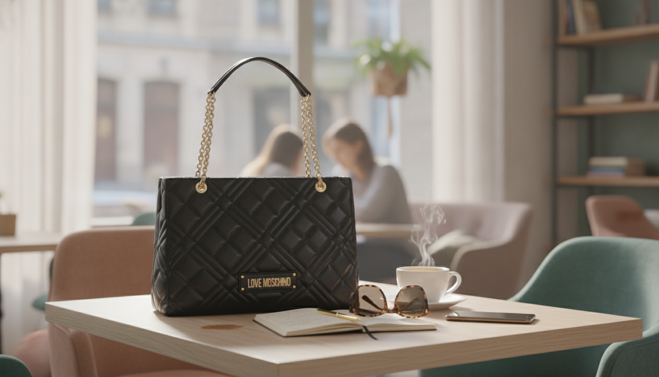 Love Moschino Women’s Black Bag: Chic Everyday Essential