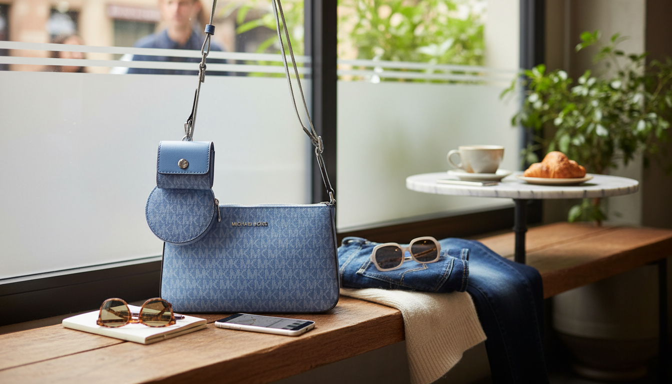 Michael Kors Jet Set Small Crossbody: Tech Attachment